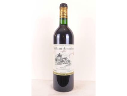 Vinho Tinto CHÂTEAU ARNAUTON 1988 (75 cl - 1 unidade)