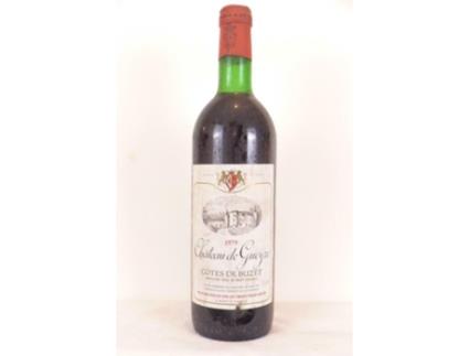 Vinho Tinto CHÂTEAU DE GUEYZE 1979 (75 cl - 1 unidade)