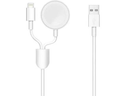 Carregador Smartwatch Wireless IDEUS WICWADLALIGHTWH Branco