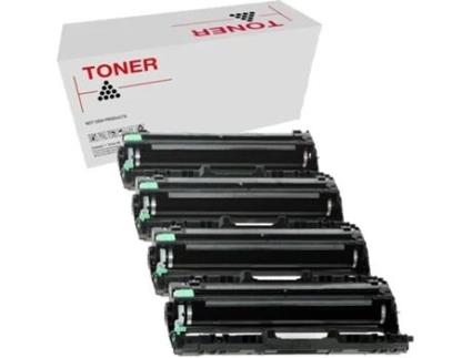 Pack 4 Tambores Compatíveis Brother DR241 (DR-241CL) Alta Qualidade