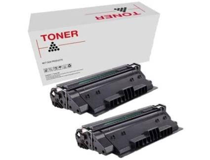 Pack 2 Toners Compatíveis HP CF214X 14X para Laserjet Enterprise 700 MFP M725 M712 Preto