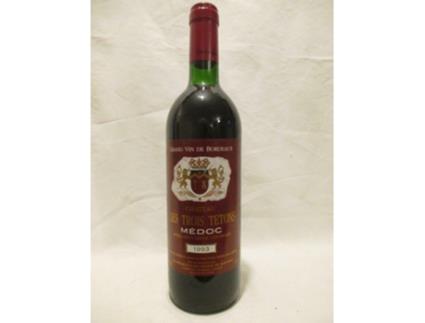 Vinho Tinto CHÂTEAU LES TROIS TÉTONS 1993 (75 cl - 1 unidade)