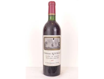 Vinho Tinto CHÂTEAU BOURSAT 1975 (75 cl - 1 unidade)