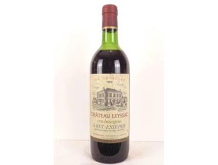 Vinho Tinto CHÂTEAU LEYSSAC 1979 (75 cl - 1 unidade)