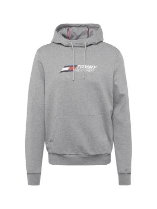 TOMMY HILFIGER Sweatshirt  navy / acinzentado / vermelho / branco