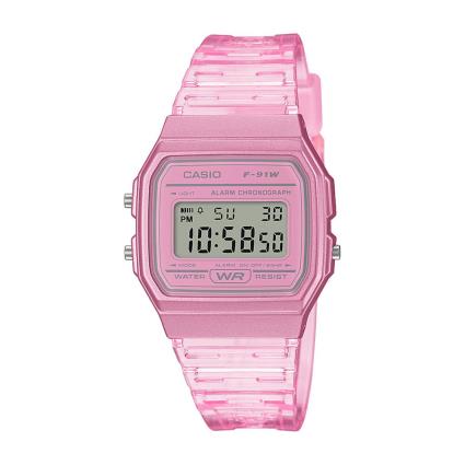 Relógio  F-91WS-4EF (Bracelete Rosa)