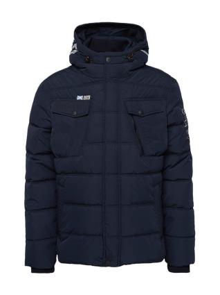 CAMP DAVID Casaco de inverno  navy / azul claro / branco