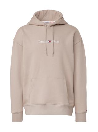 Tommy Jeans Sweatshirt  bege escuro / navy / vermelho / branco