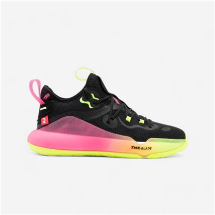 BOTAS DE BASQUETEBOL ADULTO SE500 MID PRETO