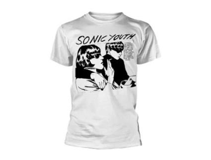 T-shirt SONIC YOUTH (M - Branco)