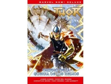 Linha branca - Livro Marvel Now! Deluxe Thor De Jason Aaron 7. Camino De Guerra De Reinos de LEE GARBETT (Castelhano) Livro Marvel Now! Deluxe Thor De Jason Aaron 7. Camino De Guerra De Reinos de LEE GARBETT (Castelhano)