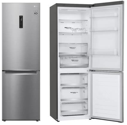 Frigorífico Combinado GBB71PZDMN 374L (Inox) - 