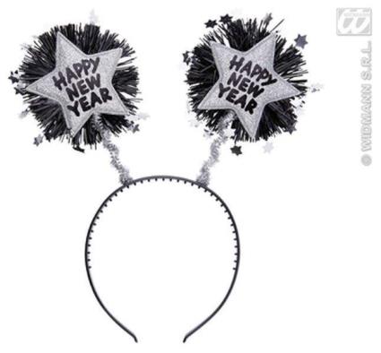 Bandolete Happy New Year Prata