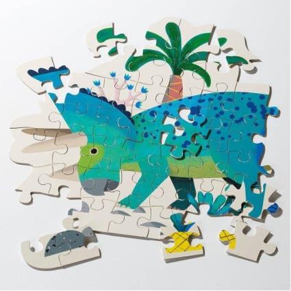 Puzzle Dinossauros  Triceratops