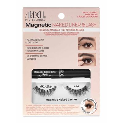 Pestanas Postiças Magnéticas e Liner 424 Ardell