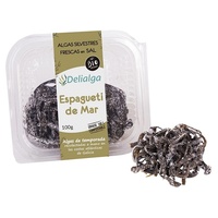 Esparguete fresco do mar com algas biológicas 100 g - Delialga