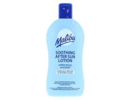 Malibu após loção do sol após banhos de sol 400ml