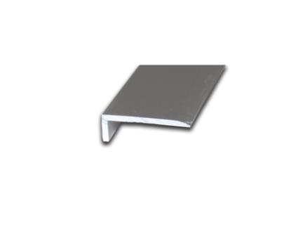 Pack 10 Unidades Ângulo Alumínio 20X8 20mm Anch 8 mm Alt 3M de Comprimento