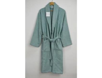 Roupão de Banho Premium VIDAL HOME 100% Algodão 400 Gr (M - Verde)