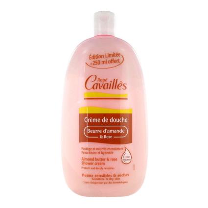 Roge Cavailles Almond&rose Shower Cream 750ml Vermelho