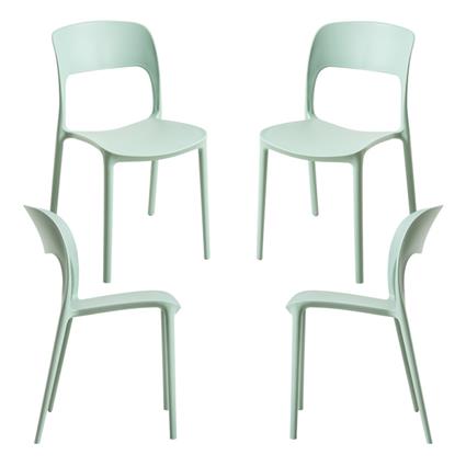 Presentes Miguel - Pack 4 Cadeiras Inis - Celadon