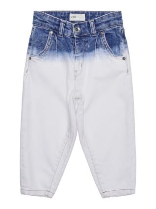 KIDS MINI GIRL Calças de ganga  azul ganga / branco denim