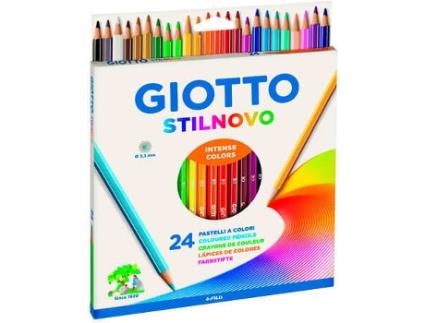 Lápis de Cor Stilnovo, Corpo Hexagonal, Minas de Várias Cores
