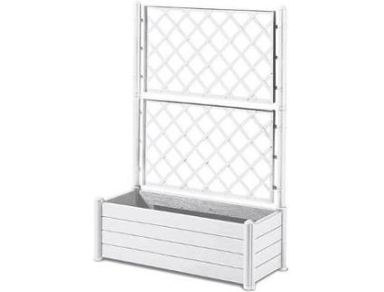 Floreira  Branco (100 x 43 x H 142 cm; 80 L)