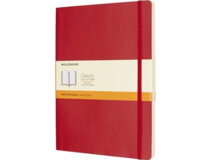 Bloco de Notas  Classic Vermelho (Pautado)