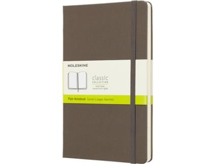 Bloco de Notas  Hardcover Castanho (Liso)