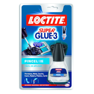 Cola Super Glue 3  Pincel (5 gr)