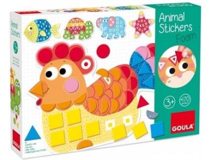 Jogo  Adesivos nos Animal (Idade Mínima: 3)