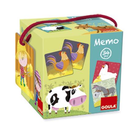 Brinquedo Educativo  Farm Memo