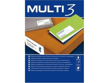 Etiquetas Adesivas  Multi3 4719 Para Inkjet / Laser