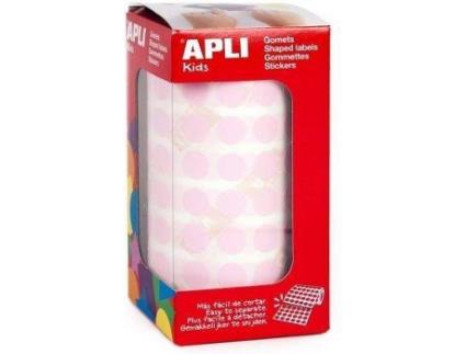 Etiquetas Adesivas Circulares  Kids 11484 Rosa