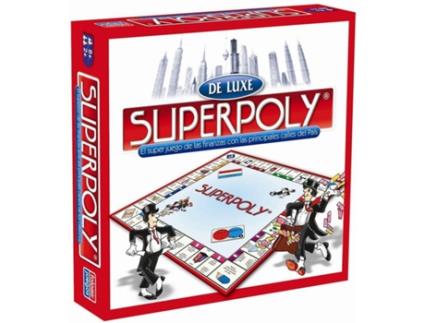 Jogo de Tabuleiro  Superpoly De Luxe Euro (Idade Mínima: 9)