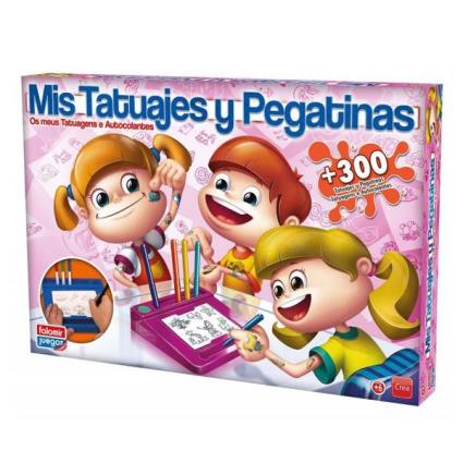 Jogo de Trabalhos Manuais Tatuajes Y Pegatinas 