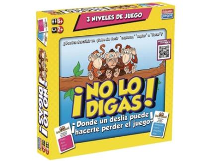 Jogo de Tabuleiro  No Lo Digas (Idade Mínima: 7)