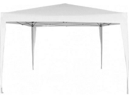 Toldo  Desmontável Poliéster (Branco - 300 x 300 x 240 cm)