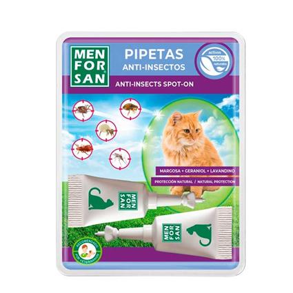 Pipeta anti-insetos para gatos  2Uds