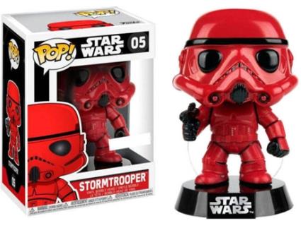 Figura ! Star Wars Red Stormtrooper