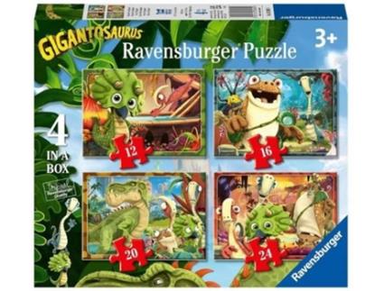 Puzzle RAVENSBURGER IBERICA  Gigantosaurus (Idade Mínima: 3 Anos - Número Peças: 72)