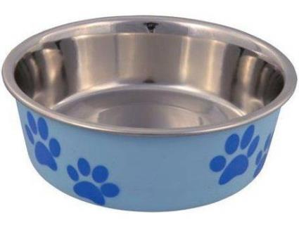 Comedouro para Cães  127095 (Azul - 250 ml - 12 cm - Aço Inox)