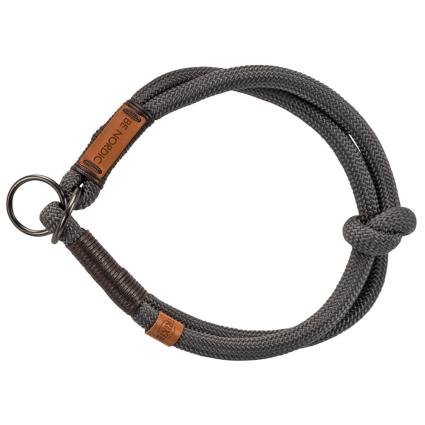 Coleira para Cães  Ajustável (Cinzento - 55-1.3cm - L - Porte Grande)