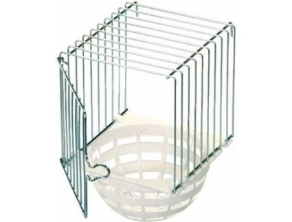 Casa para Pássaros  (Verde - 10x11x16cm - Metal)