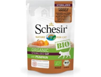 Ração para Gatos  (16x85 g - Húmida - Sabor: Frango e Porco)