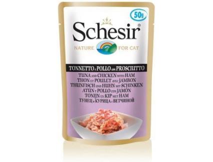 Ração para Gatos  (50 g - Húmida - Sabor: Frango com Presunto)