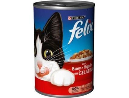 Ração para Gatos  (400 g - Húmida - Sabor: Vaca e Fígado)