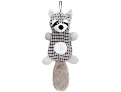 Peluche para Cães  Guaxinim com Som (Cinzento - 45 cm)