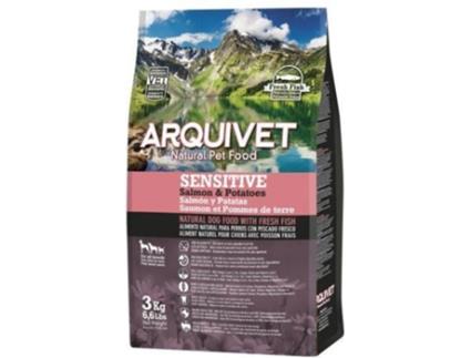 Ração para Cães  (3 Kg - Seca - Adulto - Sabor: Salmão e Arroz)